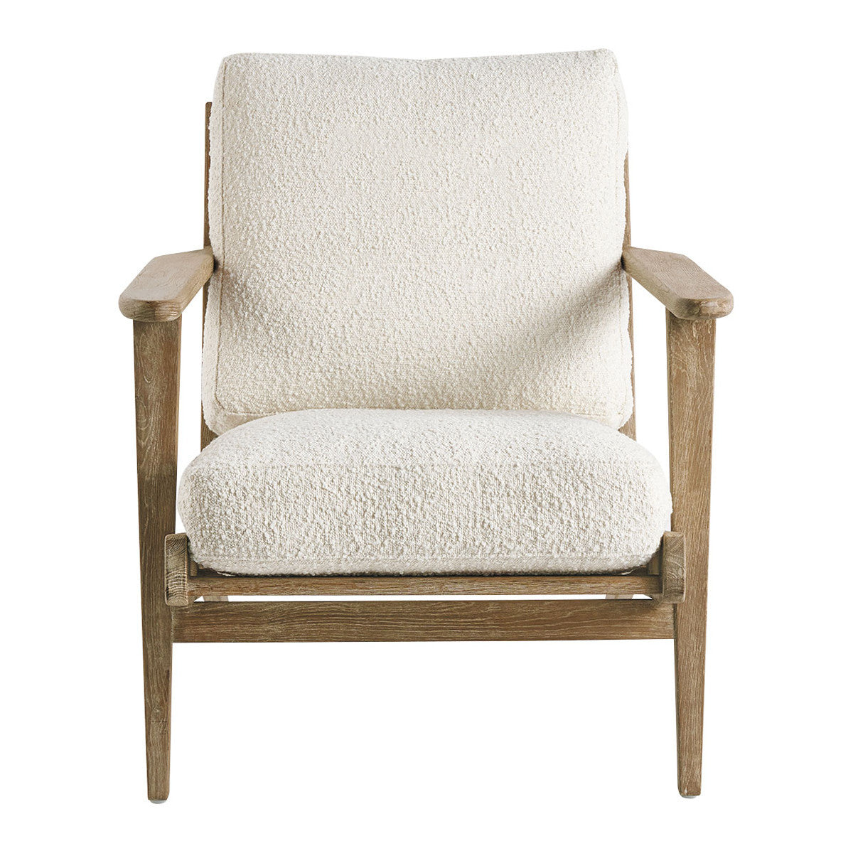 JULES Armchair in Terry - Cream | Annie Mo's