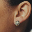 Jasper Stud Earrings Gold | Annie Mo's