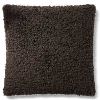 Frank Square Cushion | Curly Cocoa 65cm x 65cm | Annie Mo's