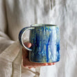 Yori, Blue, Stoneware Mug | Annie Mo's