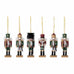 Nikita Set of Six Nutcrackers in Green 13cm | Annie Mo's