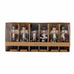 Nikita Set of Six Nutcrackers in Green 13cm