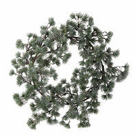 Artificial Green Jeune Wreath 50cm | Annie Mo's