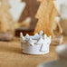Stoneware White Starry Votive | Annie Mo's