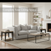 Homepage hero banner with sofa, side table and lamp