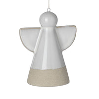 Porcelain Hanging Angel Decoration 8cm | Annie Mo's