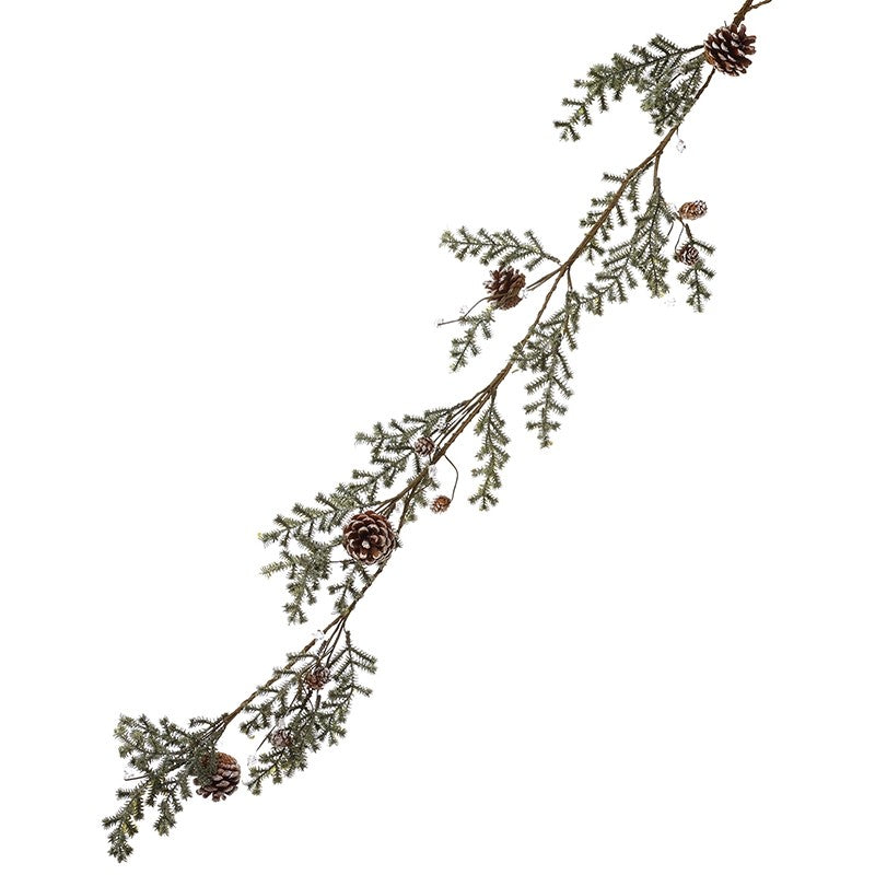 Green Large Pinecone Garland 130cm | Annie Mo's