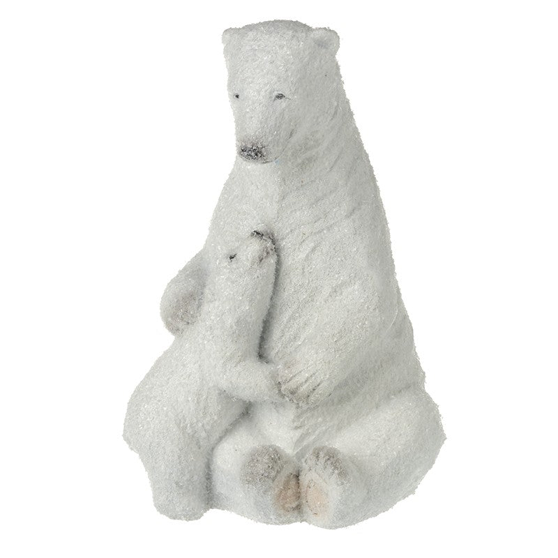 Polar Bear Mother And Baby 21cm | Annie Mo's