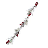 Red Berry Frosty Garland 180cm | Annie Mo's