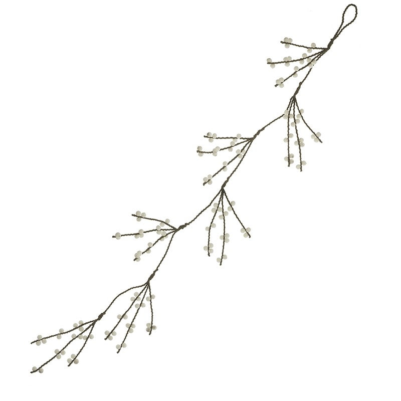 White Berry Wool Garlands 100cm | Annie Mo's