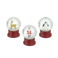 Santa Deer Penguin Snow Globe Mix 5cm | Annie Mo's