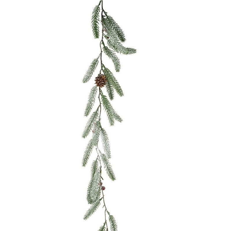 Green Fir and Pinecone Garland 106cm | Annie Mo's