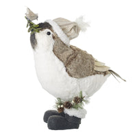Standing Bird In Grey Boots 38cm | Annie Mo's