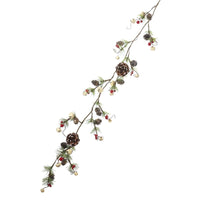 White Bells, Pinecone and Berries Garland 100cm | Annie Mo's