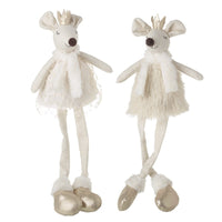 Sitting Mice With Crowns Mix of Two 44cm | Annie Mo's