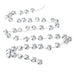 White Metal Bells Garland 120cm | Annie Mo's