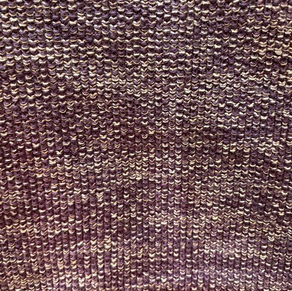 Purple Marl Knitted Cotton Kitchen Hand Towel