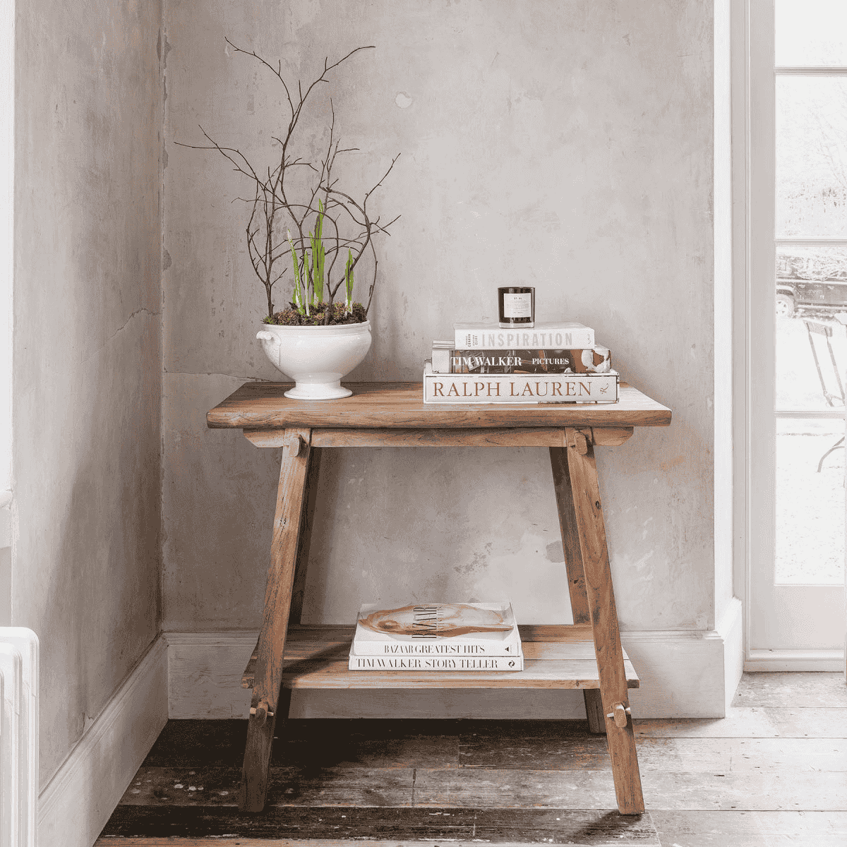 Whitfield Recycled Teak Console Table