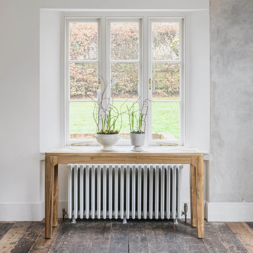 Worth Rustic Recycled Teak Console Table 150cm