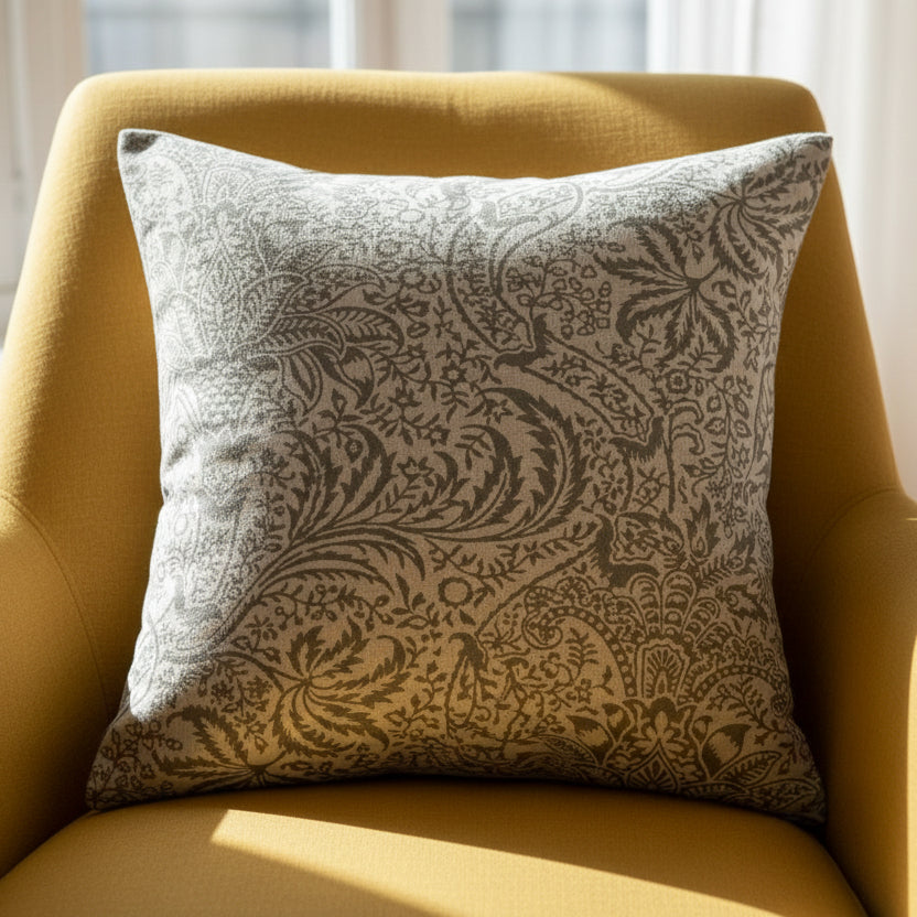 Melville Sage Feather Filled Cushion 50X50cm