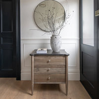 Stone Topped Three Drawer Chest of Drawers | Annie Mo's