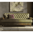 Otis Four Seat Sofa | Leather Fabric Mix