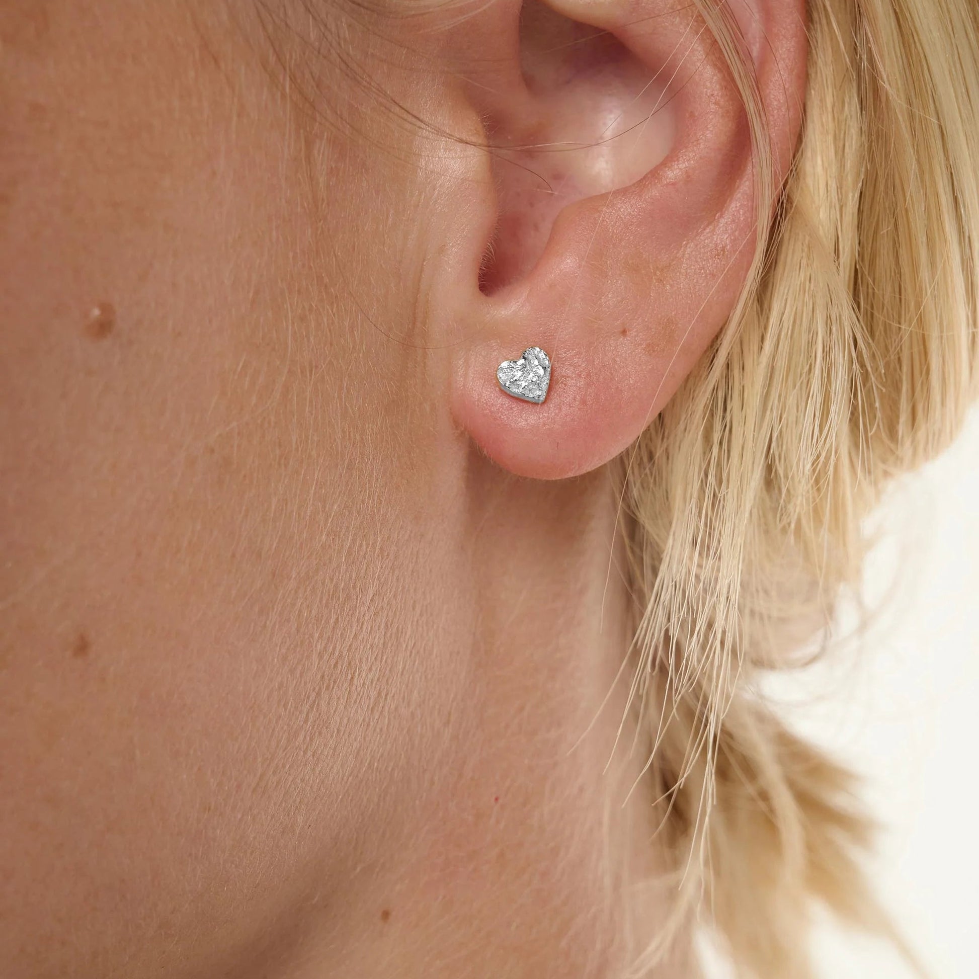 Pave Earrings Silver | Annie Mo's