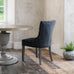 Brushed Charcoal Wool Dining Chair