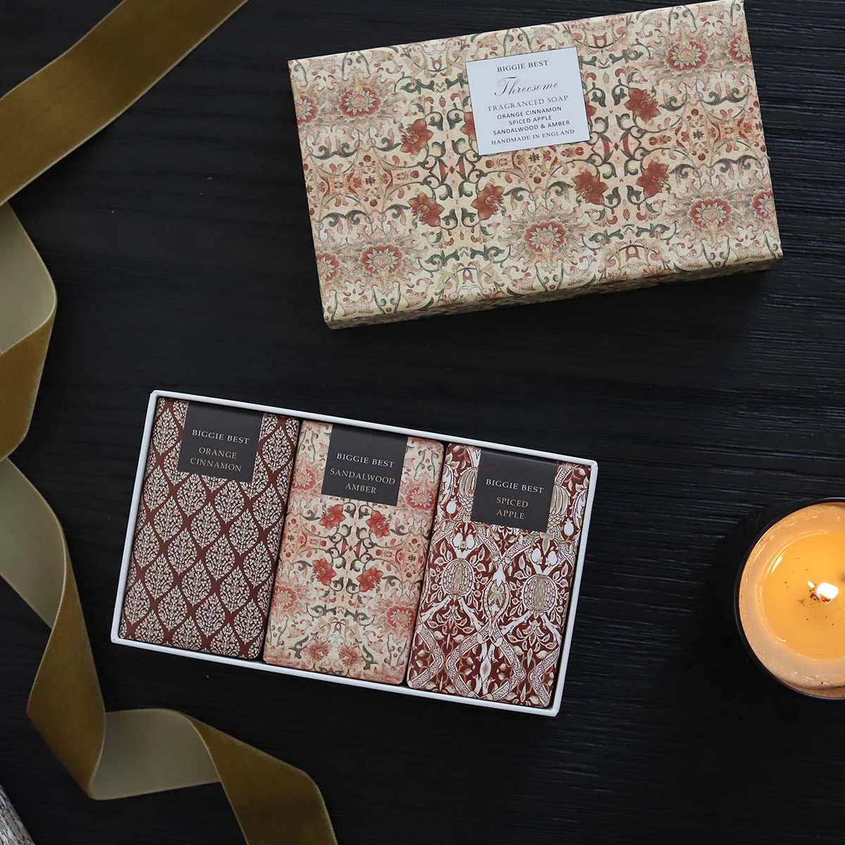 Set of Three Boxed Scented Soaps (Set 4) | Annie Mo's