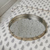 Mirrored Silver Round Tray 45cm