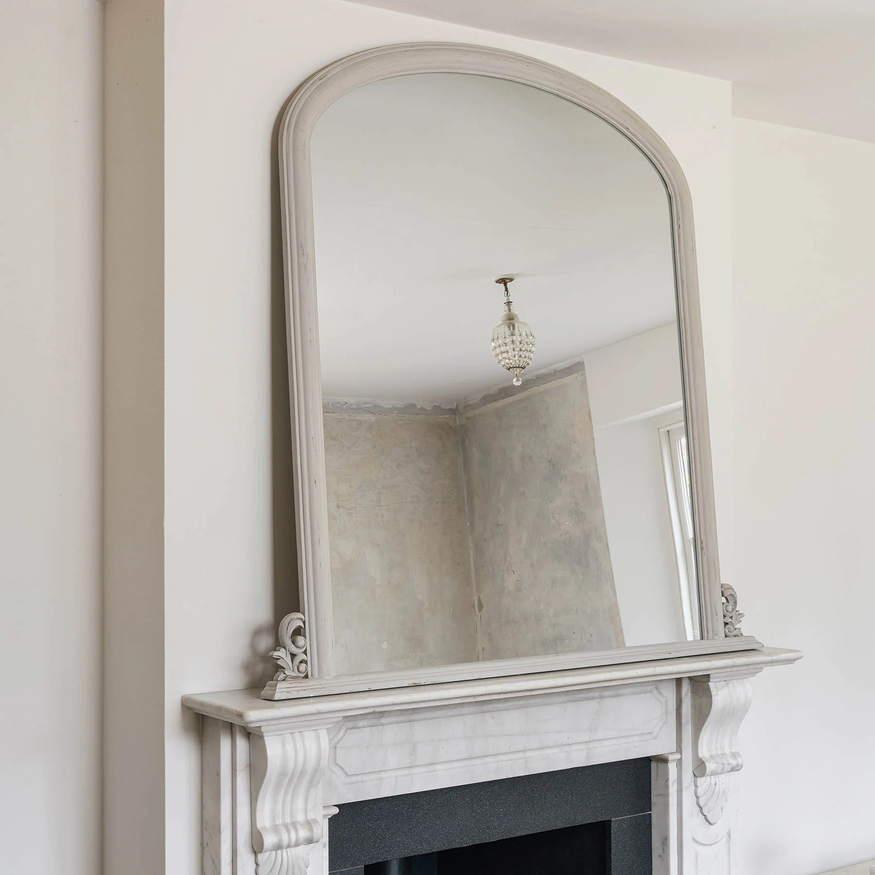 Wilton Ash Over Mantle Mirror 135cm Wide | Annie Mo's