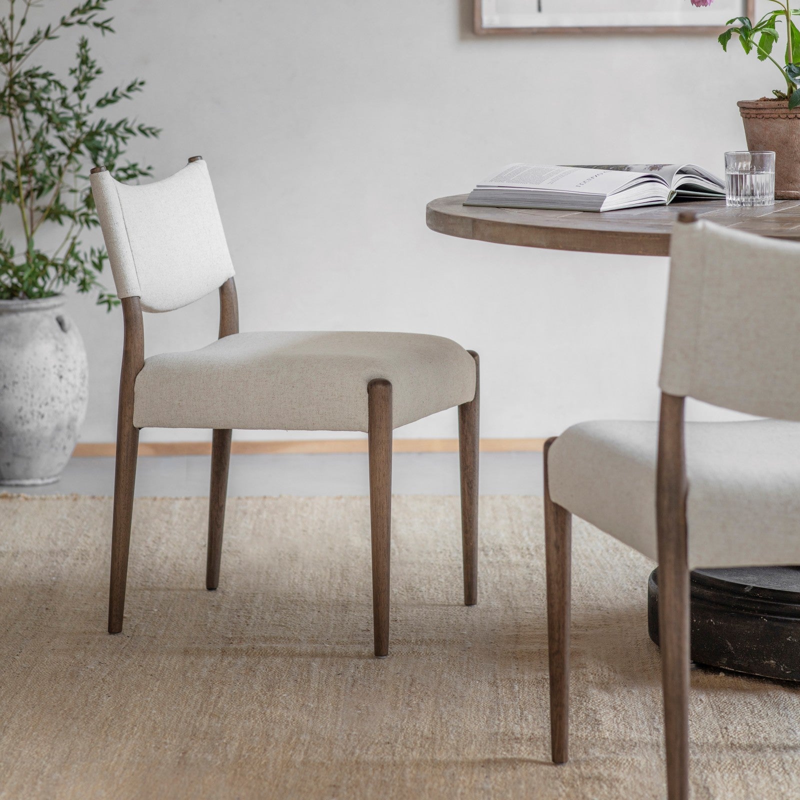 Woodside Linen Dining Chair | Annie Mo's