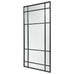 Black Iron Floor Standing Mirror | Annie Mo's