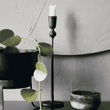 Black Trivo Candle Stick 29cm