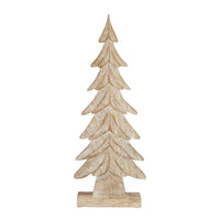 Carved Wood Christmas Tree - Size Choice | Annie Mo's