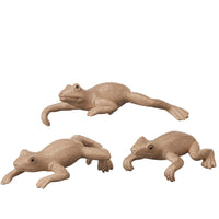 Set of Three Assorted Frog Pot Hangers 8-11cm | Annie Mo's