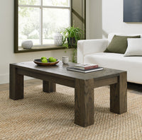 Logan Fumed Oak Coffee Table