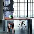 Seville Dining Table with Iron Legs