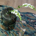 PHIENE Dark Green Glass Vase 24cm