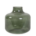 PHIENE Dark Green Glass Vase 24cm