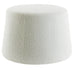 Bouclé Cream Occasional Stool 38cm | Annie Mo's