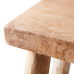 Palle Natural Teak Occasional Stool 45cm