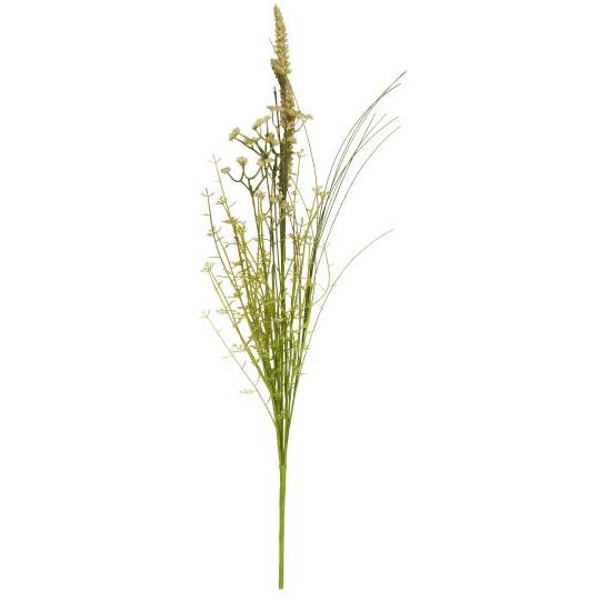 Green Tones Wild Faux Flower Stalk 50cm | Annie Mo's