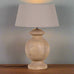 Natural Wood Round Lamp With Shade 74cm | Annie Mo's