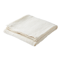 Ailsa Cotton Tablecloth Off White 220cm | Annie Mo's
