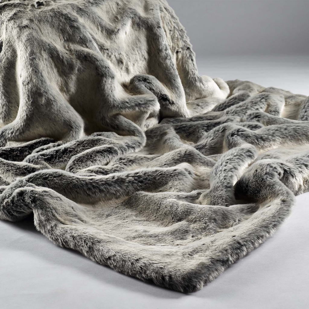 Alaska Fox Faux Fur Throws and Cushions | Annie Mo's