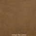 Toni Contemporary Footstool - Leather