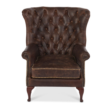 Winged Buttoned Back - Armchair