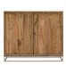 Avignon Cracked Oak Two Door Sideboard 100cm | Annie Mo's