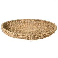 Wide Round Sea Grass Tray 55cm | Annie Mo's
